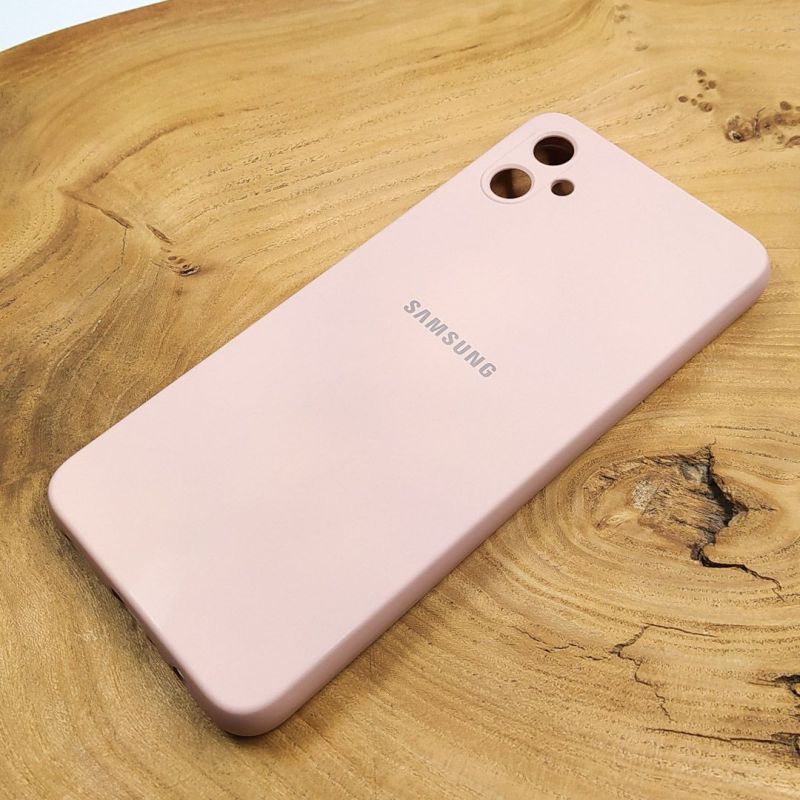 Чохол Silicone Case Samsung A05 4G Matte Pink