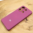 Чохол Silicone Case Xiaomi Redmi Note 13 4G Marsala